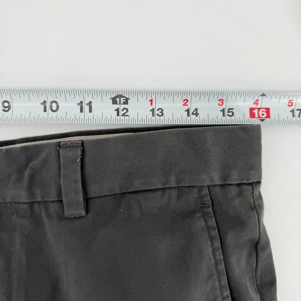 Banana Republic‎ Aiden Chino Mens 31x30 Dark Gray Cotton Twill Slim Pants
